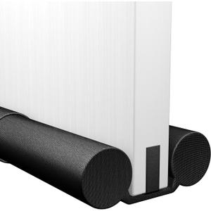 Upgrade Door Draft Stopper 30-36 inch,Door Stoppers for Bottom of Door,Under Door Noise Stopper,Door Noise Blocker,Door Draft Blocker (Black - 1 Pack)