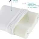 Sleep Innovations Memory Foam Contour Pillow, Queen Size, Head, Neck, and Shoulder Alignment, Side and Back Sleepers, Medium Support