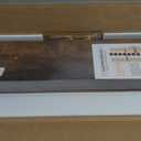 BAYKA Rustic Brown Floating Shelves 22.5in, Set of 2, Wall Mount Wood Shelf