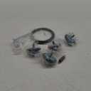 Dryer Repair Kit Drum Rollers Belt Pulley Replace For Samsung DV210AEW/XAA DV218AEW/XAA DV330AEW/XAA DV209AEW/XAA DV218AEB/XAA DV328AEW/XAA DV350AEW/XAA DV40J3000EW/A2 DV45H7000EW/A2 DV50K8600EV/A3 (Full Sets)