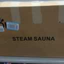 Portable Steam Sauna at Home, 9 Levels Heating, Sauna Tent for Home with Steamer and Folding Chair, Sauna for Relaxation, Detoxification, Spa