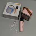 Karaoke Machine for Kids Microphone Gifts for Teen Girls Toys Age 6-8 for Kids 4 5 7 9 6 8 10 Year Old Christmas Birthday Gift Ideas (Pink)