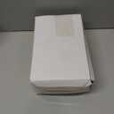 Velvet Christmas Tree Skirt 48 Inch with Gold Snowflake Rhinestone Embellishments, Luxury Fur Plush Tree Skirt Holiday Decor for Xmas, Vintage Festive Style (Gray)