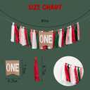 Italian Picnic Theme 1st Birthday High Chair Banner - Pizza Themed Fabric Garland For First Birthday Party, Christmas Highchair Banner for Cake Smash Photo Prop