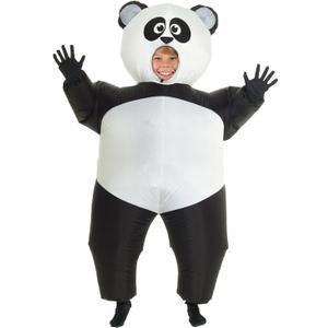 Morph Costumes Inflatable Panda Costume for Kids Blow Up Giant Inflatable Halloween Costumes