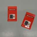 2 Pack TF Card 128GB with Adapter, High Speed Memory Card, UHS-I C10 A1 Memory TF Card for Tablet/Mobile Phone/Camera/Car Audio/Game Console (TF162 Red Gold 128GB)