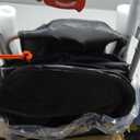 Unisakey 4 Wheels Pet Stroller for Small Medium Dogs Cats 10-33 lbs, Foldable Dog and Cat Stroller with Cup Holder & Storage Basket & Breathable Mesh, Pet Strolling Cart for All-Season, Black