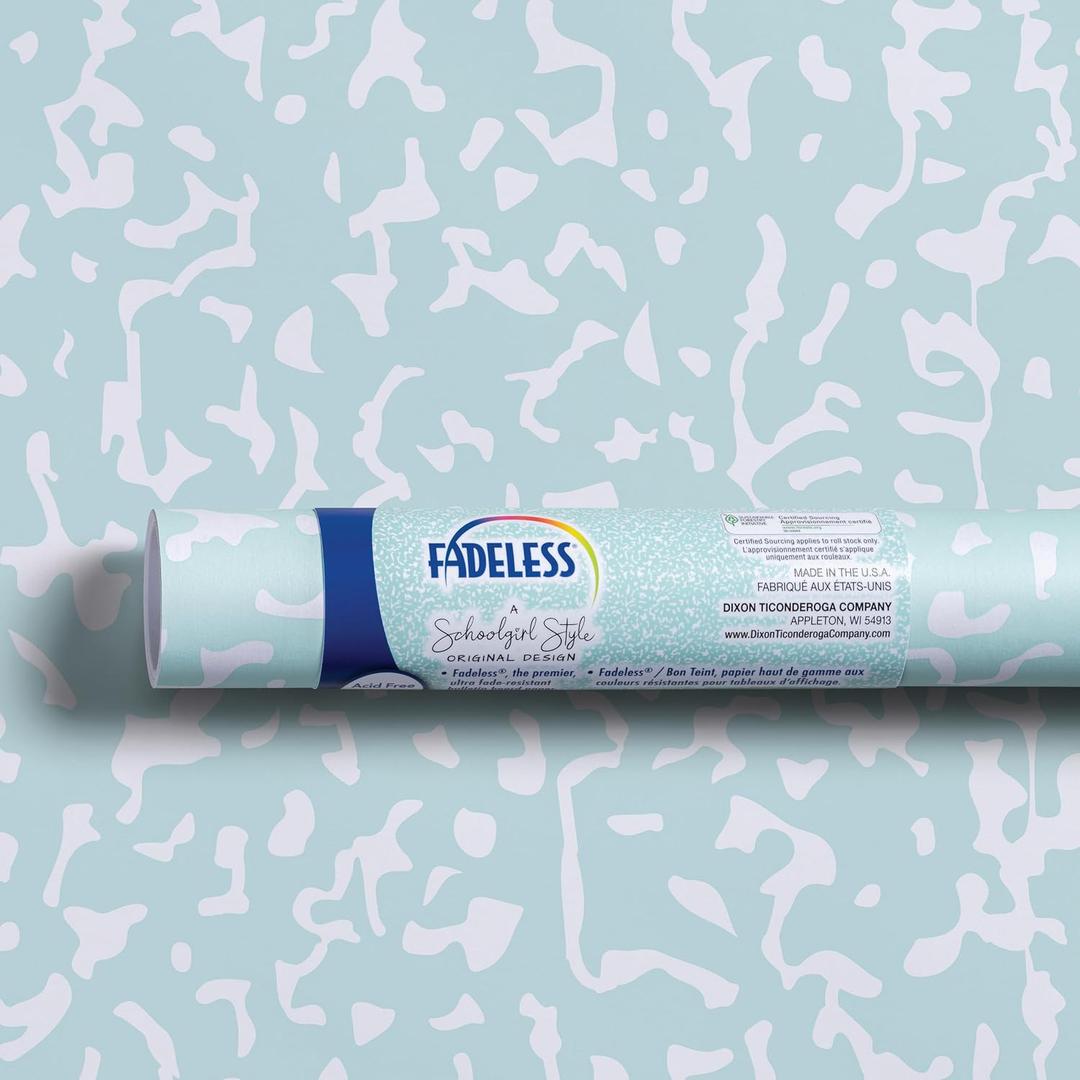 Fadeless Schoolgirl Style Bulletin Board Paper, Sophomore Year, 47.25" x 25', 1 Roll