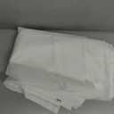 Seenus 72 x 84 inch Extra Long Waterproof Fabric Shower Curtain Liner with 3 Extra-Large Magnets, Washable Cloth Shower Liner Solid White, Hotel Quality Bathroom Long Shower Curtain Lightweight