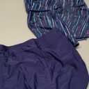 Yonique Women Two Piece Tankini Swimsuits with Shorts Athletic Bathing Suit with Swim Shorts Racerback Swimwear (Small, Blue Galaxy)