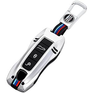Car Key Fob Case Cover Key Fob Protector Shell Remote Control Cover for Cayenne macan Palamela Smart Key