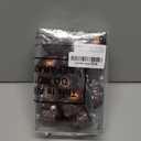 Lyrow 12 Pcs Christmas Acorn Ornaments Artificial Acorn Decor Small Hanging Ornament for Christmas Tree DIY Crafts Plastic Farmhouse Mini Fake Deco for Crafts Xmas Winter Party Decorations