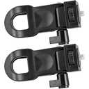 Yeebline Monitor Camera Mount Clip, 2 Pack Monitor Camera Mount Clamp Selfie Light Ring Light Clip with 1/4 Screw Connector, Screen LCD Display Top Fill Light Flash Stand Webcam Holder for Phone