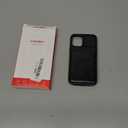 KIHUWEY Compatible with iPhone 12 Mini Case Wallet with Credit Card Holder, Premium Leather Magnetic Clasp Kickstand Heavy Duty Protective Cover for iPhone 12 Mini 5.4 Inch(Black)