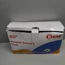 Bmag Sensory Chair for Kids, Inflatable Peapod Canoe with Neck Pillow, 60" Sensory Pod Seating ADHD Toy Gift for Autistic Children, Includes Electric Air Pump, Blue