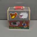 Melissa & Doug Take-Along Wooden Toy Barn, 11-Pc Portable Toddler Playset with Farm Animals & Pop-Up Roof, Preschool Learning Toys for Girls & Boys 2+