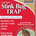 Bonide Bug Beater Stink Bug Trap, Attracts and Catches Stink Bugs Indoors and Outdoors, Long Lasting and Odorless Protection