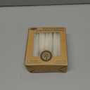 Rite Lite Judaica Hand Rolled Honeycomb Beeswax Hanukkah Candles, 45 Count Chanukah Menorah Gifts, Jewish Holiday Party Favors Candleholder (Natural)