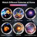 Planetarium Projector Pro for Bedroom, 13 in 1 Star Projector Galaxy Light, Ceiling Night Light Milky Way Mood Lighting with Timer, LED Space Galaxy Lamp Bedroom Room Decor for Adults Kids - White