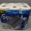 Sparkle Pick-A-Size Paper Towels, 6 Double Rolls (660 Sheets Total) - Strong 2-Ply Towels for Kitchen Cleanup and Everyday Messes