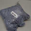 Dusty Blue Cheesecloth Table Runner 4 Pack Christmas Table Runners Boho Gauze 120 Inches Blue Table Decor for Xmas Holiday Season Parties Marine Weddings Bridal Baby Shower Birthday Party