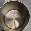 Stariver Portable Travel Kettle, 600ML Small Electric Kettle with Foldable Handle, Food Grade Stainless Steel Collapsible Water Boiler with Dual Modes, Compact Portable Kettle for RV, Camping, Beige