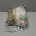 anllugs Bathroom Rugs 24" x 36", Non-Slip Extra Soft Absorbent Bath Rugs, Machine Washable Quick Dry Bath Mats for Bathroom Floor, Shower, Bathtub and Sink, Beige & Grayish Brown