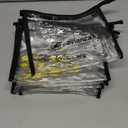 Clear Small Pouches 7 pieces with Zipper