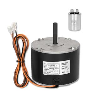 51-102008-03 Fan Motor, 1/5 HP Condenser Fan Motor Replaces Rheem Ruud 51-102008-03 51-102500-04 51-102008-07,1/5 HP 208-230 V 850 RPM 1.0 A, Designed to Work in Rheem, Ruud, Wather King