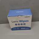 VOISEN Lens Wipes for Eyeglasses,800 Pack Eye Glasses Cleaner Wipes,Pre-Moistened Individually Wrapped Lens Wipes,Non-Scratching Non-Streaking,Safe for Eyeglasses, Goggles, Camera Lens, Phone