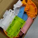 Bath Toys for Kids Ages 3-5, Bathtub Shower Toys DIY Water Slides Tracks Toddler Bath Toys with Ball, Wall Track Building Set, Fun DIY Kit Bathtub Time Birthday Gift 1 2 3 4 5 Boys Girls