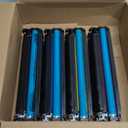 218A Toner Cartridges 4 Pack (with Chip) Compatible Replacement for HP 218A 218X for HP Color LaserJet Pro MFP 3301fdw 3301cdw 3301sdw Pro 3201dw Printer High Yield Ink W2180A W2180X (B/C/Y/M)