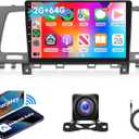 [2G+64G] Android Car Radio for Nissan Murano 2008-2014 (LHD) Car Stereo Carplay Wireless Android Auto, Hodozzy 9 inch Touch Screen with GPS/WiFi Bluetooth, FM RDS, Mirror Link, Backup Camera