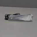 Terviiix Pencil Flat Iron for Edges & Short Hair, 3/10 Inch Small Hair Straightener for Men, Ceramic Mini Flat Iron for Pixie & Beard, 15s Fast Heat up, Dual Voltage, Auto Shut Off (Black)