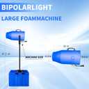 Foam Machine for Party, Party Foam Machine with Water Tank, Foam Cannon for Garden, Pool, Indoor, Birthdays, Celebrations, and Backyard Events (Blue)