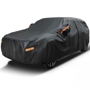 EzyShade 10-Layer SUV Car Cover Waterproof All Weather. See Vehicle Size-Chart for Accurate Fit. Outdoor Full Exterior Covers for Automobiles Heavy Duty Jeep Rav4 CRV. Black, Size S5 
