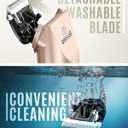 oneisall Dog Clipper Low Noise, Dog Grooming Kit with Rechargeable, Pet Shaver Cordless Electric Quiet Hair Clipper Set for Dogs Cats PetsGold