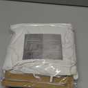 Nestl Twin Duvet Cover Set - Soft Double Brushed Off White Duvet Cover, 2 Piece Set with Button Closure, 1 Duvet Cover 68x90 inches and 1 Pillow Sham