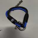 Mens Rope Bracelet - Stainless Steel Black Shackle, Extremely Durable and Scratch Resistant Waterproof Paracord, Handmade, Nautical Wristband for Men