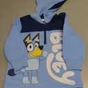 Bluey Bingo Fleece Half Zip Hoodie Toddler to Big Kid