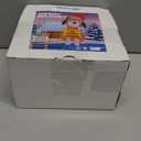 Christmas Inflatable Outdoor Decorations, 4FT Inflatables Cute Dog Yard Decorations Decor with 2 LED Lights, Blow up Santa Puppy Holiday Decor for Indoor Outside Lawn Garden