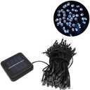 Kisangel LED Solar String Lights Outdoor Fairy Lights Two Modes Solar Powered for Christmas Wedding Party Backyard Garden Patio Decoration Pack of 4