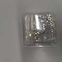 1 Box 500Pcs 4mm Metal Cube Bead Silver Square Beads Bulk Tibetan Alloy Antique Golden Smooth Charm Mini Loose Spacer Beads with Hole for Bracelet DIY Jewelry Making Necklace Craft Accessory