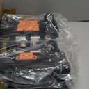 Folding Hand Truck 500lbs, Portable Heavy Duty Dolly Cart, 6 Wheels Collapsible Luggage Cart with 2 Elastic Ropes - Compact Trolley Cart for Easy Moving - Ideal Hand Cart for Travel and More (1.70, Black)