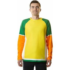 Cosplaya Soccer Long Sleeve Shirt for Mens - Men Women Teens Jersey Tee Cosplay Halloween Christmas Costumes Medium