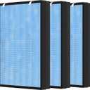 3 Packs HSP002 Replacement Filter Compatible with HSP002 Smart Purifier 2.0 for Home, Large Room - HSP002