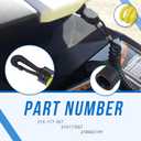 515-177-057 Ignition Key Cap & floating clip on style lanyard Compatible with All seadoo and Skidoo Models