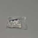 Flutesan 25 Pack Solderless LED Tape Light Connector 2 Pin Terminal Block Screw Down LED Strip Connector Tape to Wire for 5v 12v 24v Single Color Strip Lights(8mm,White)