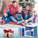 2 x 60x-120x Mini Pocket Microscope for Kids Adults, Portable Handheld Microscope with Microscope Slides, Miniscope Portable Microscope for Kids Little Scientist Students School Minilabsters Education