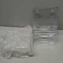 HLF-ho Brochure Holder 6x9 Inch 3 Tier Acrylic Literature Holders Clear Plastic Flyer Display Stand Countertop Use or Wall Mount Pamphlet Holder Organizer for Office, Lobby, Hotel, Trade Show, 2 Pack